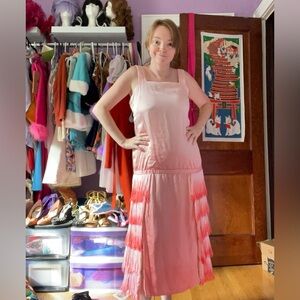 20’s Pink Fringed Costume Dress